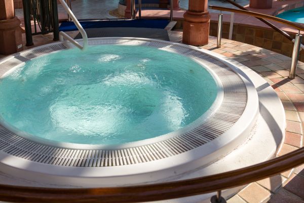 Cost of Hot Tub Patio Construction in Mesquite