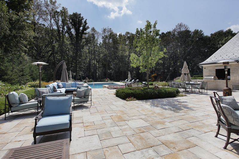 Poolside Concrete Paving